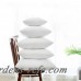 BeddingOutlet White Cushion Insert Soft PP Cotton for Car Sofa Chair Throw Pillow Core Inner Seat Cushion Filling Sizes 40-65cm ali-60304040